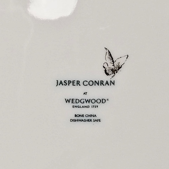 NEW Wedgwood Jasper Conran Chinoiserie Platinum Baroque Square Plate & Bowl Set - Picture 16 of 16